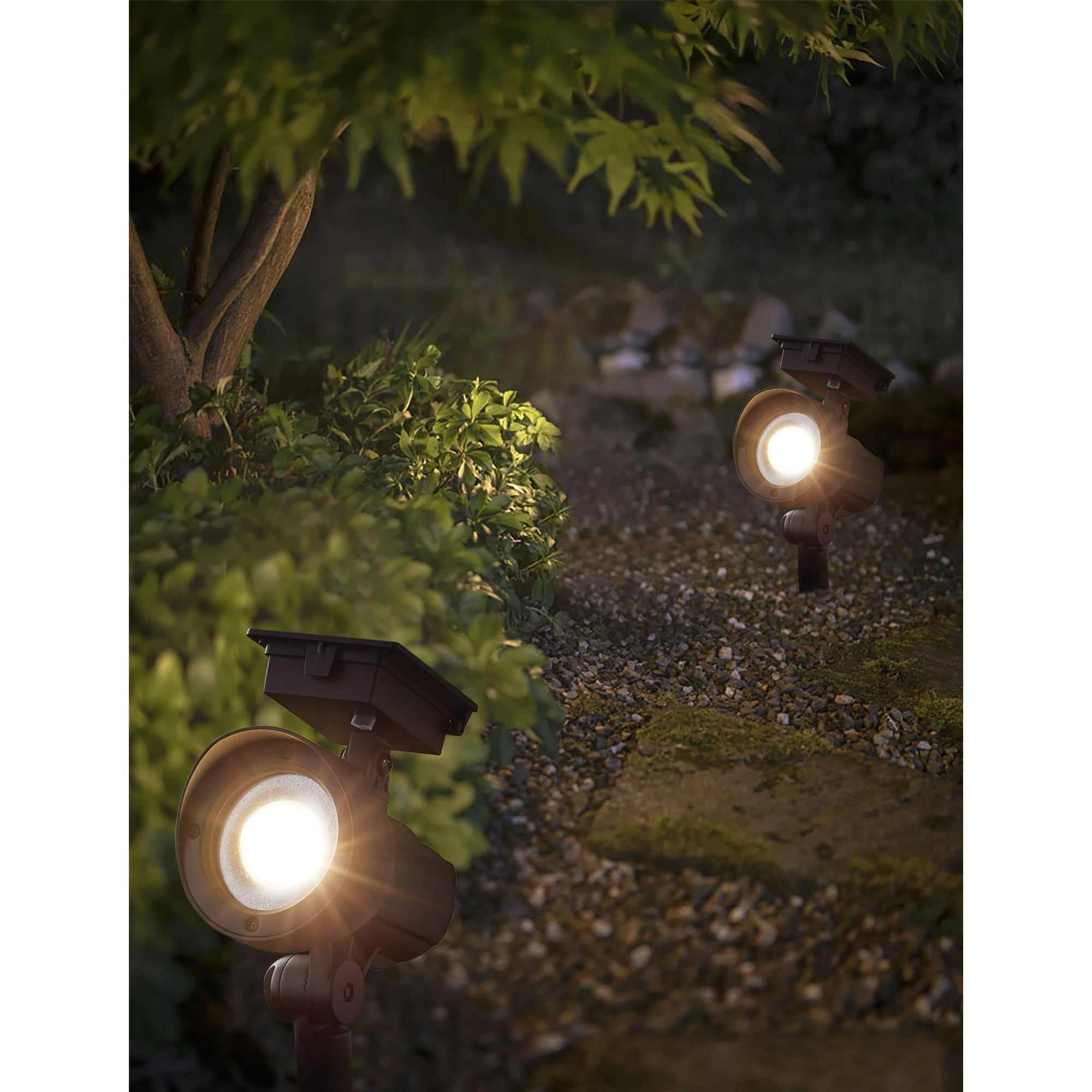 Solar LED Spotlights - 20 Lumens